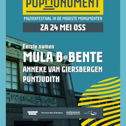 Eerste editie Popmonument in Oss